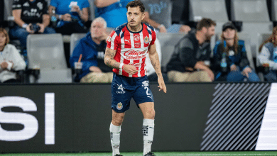Alan Mozo con Chivas en la Leagues Cup 2025