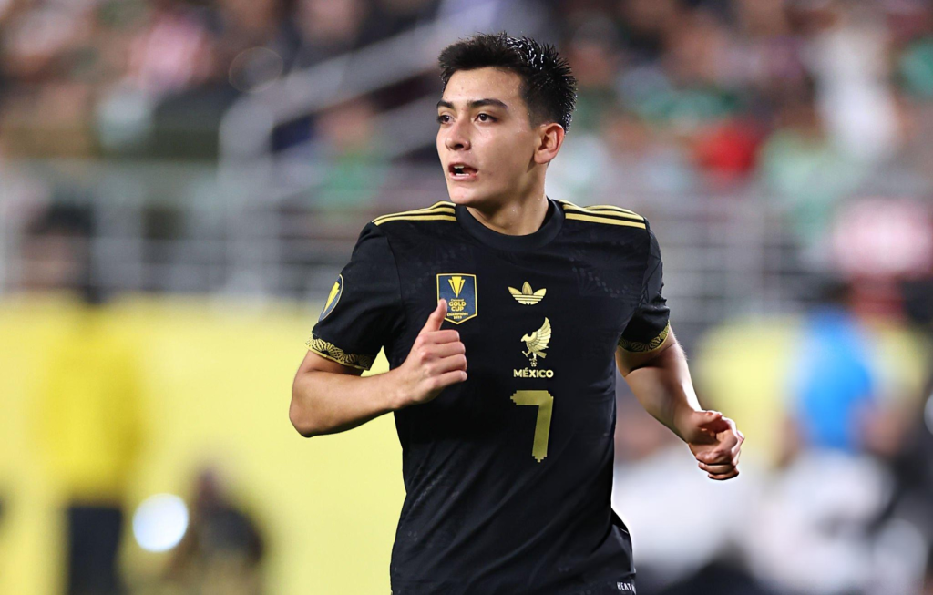 Gilberto Mora con Selección Mexicana en Copa Oro 2025
