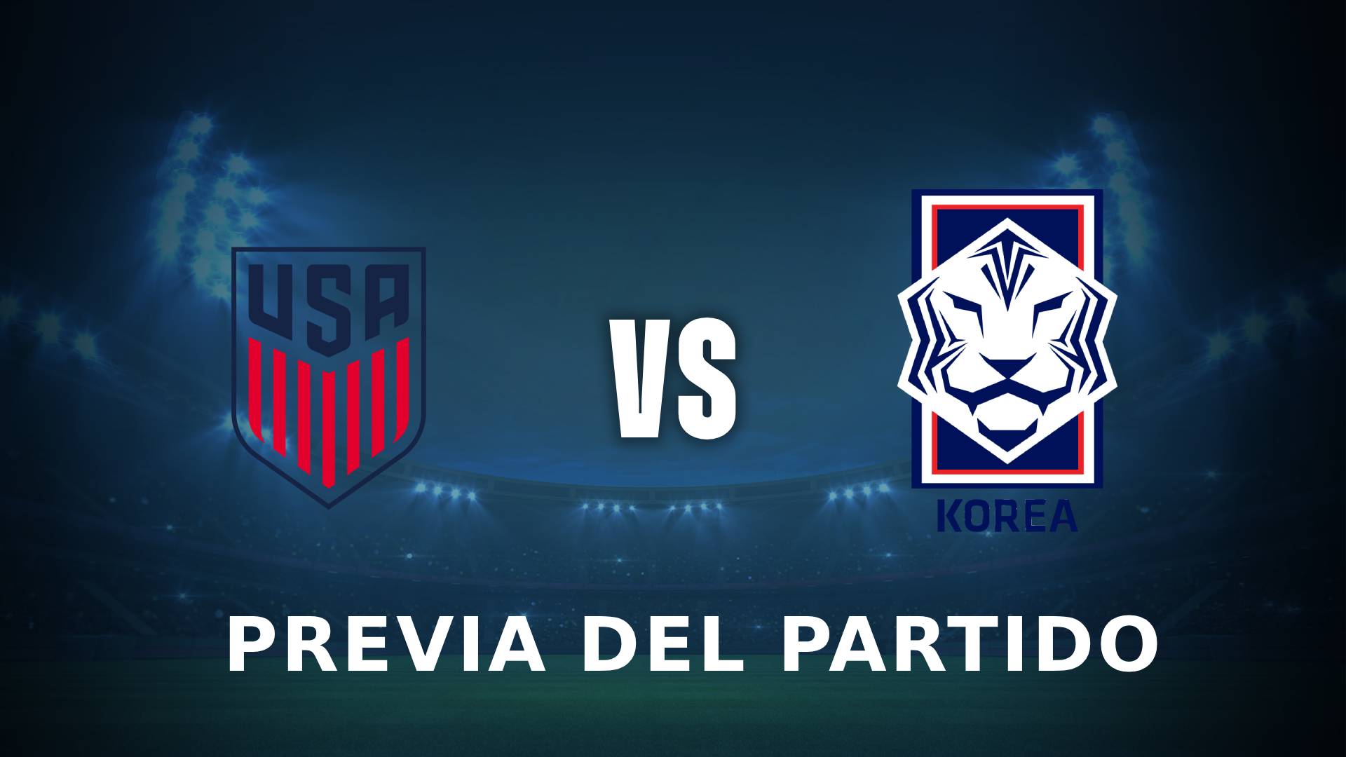 Estados Unidos vs Corea del Sur: donde ver, posibles formaciones y horarios