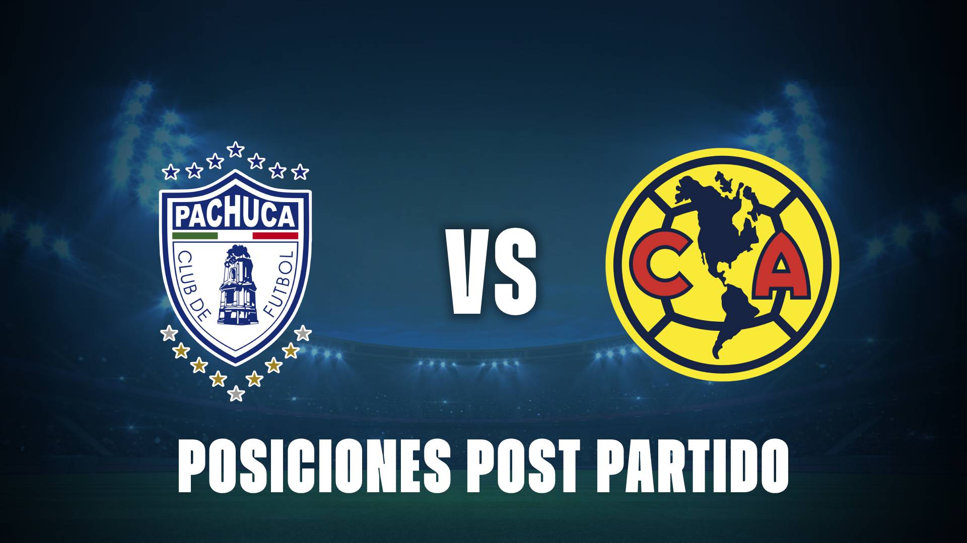 Pachuca 3-2 América Femenil: tabla de posiciones post partido