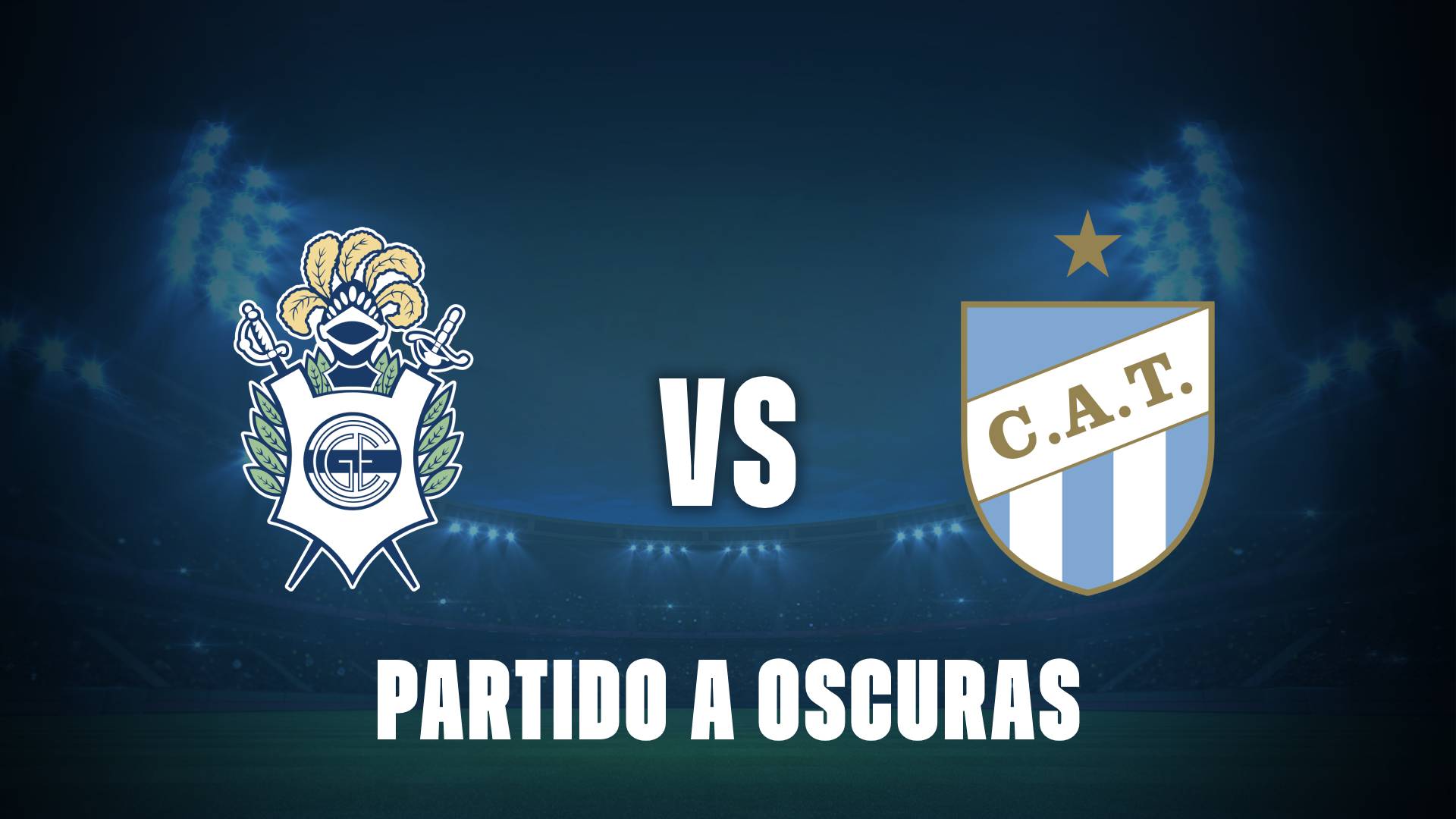 Insólito momento en Gimnasia vs Atlético Tucumán: partido jugado a oscuras