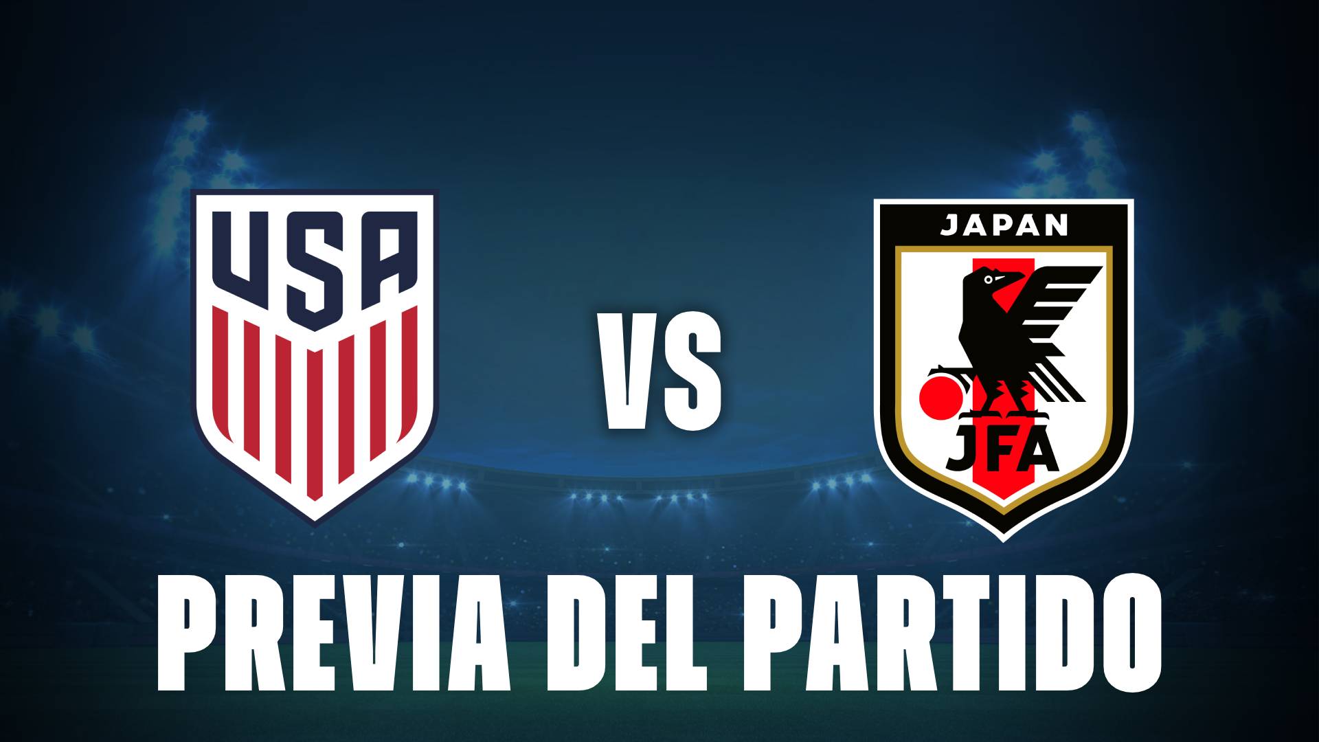 Estados Unidos vs Japón: donde ver, posibles formaciones y horarios del amistoso
