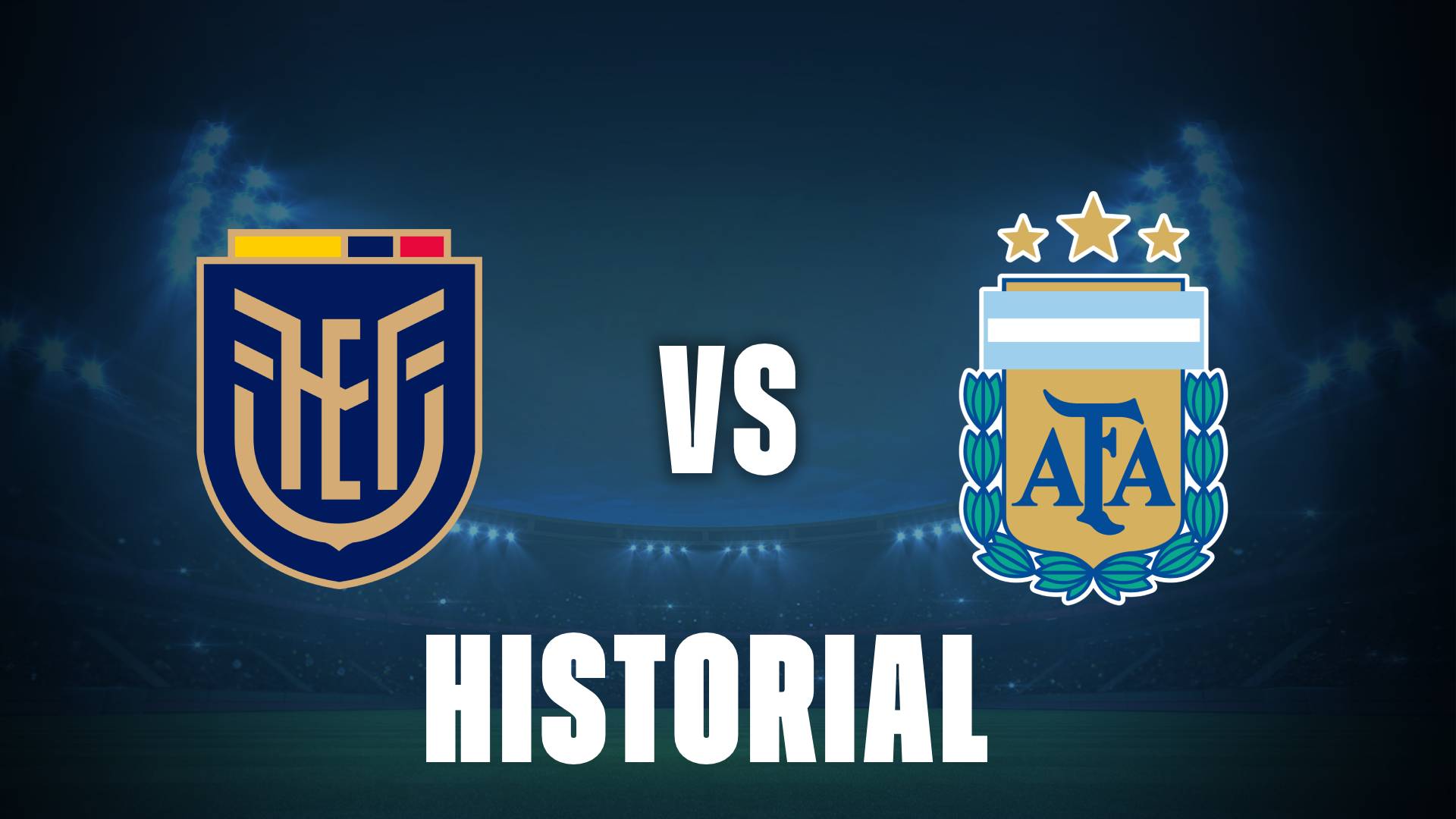 Ecuador vs Argentina: historial entre ambos equipos