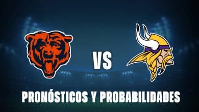 Bears vs Vikings: pronósticos y probabilidades en este duelo de NFL