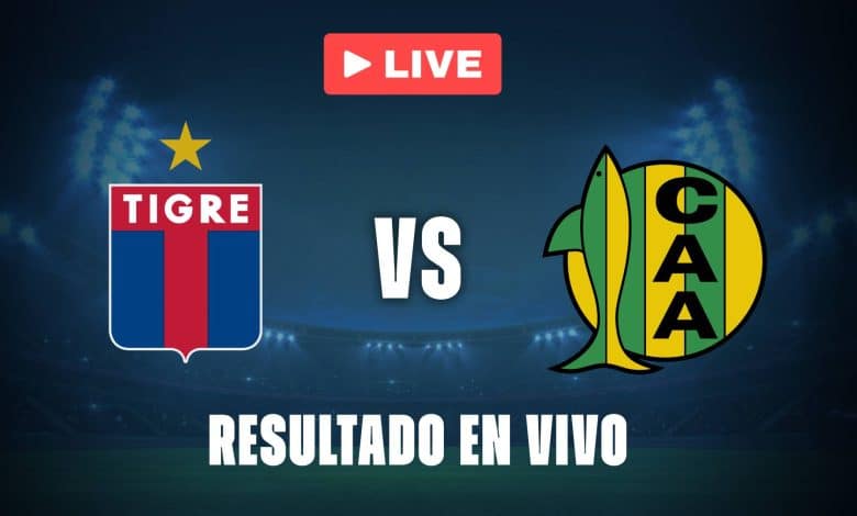 Tigre vs Aldosivi: resultado EN VIVO con los minutos restantes