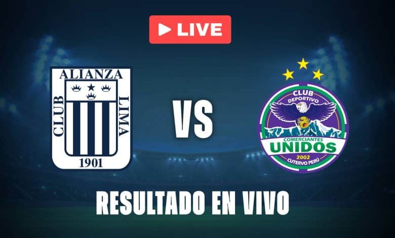 Alianza lima vs Comerciantes Unidos: resultado EN VIVO y estadísticas por la Liga 1