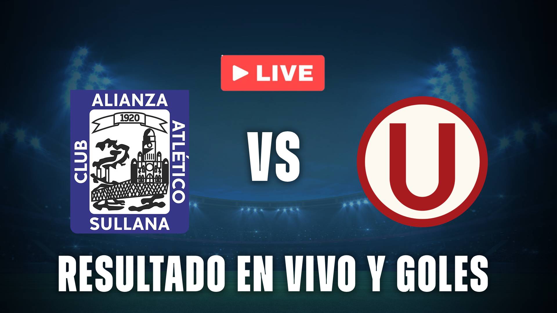Alianza Atlético vs Universitario resultado