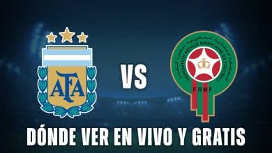 Argentina vs Marruecos donde ver
