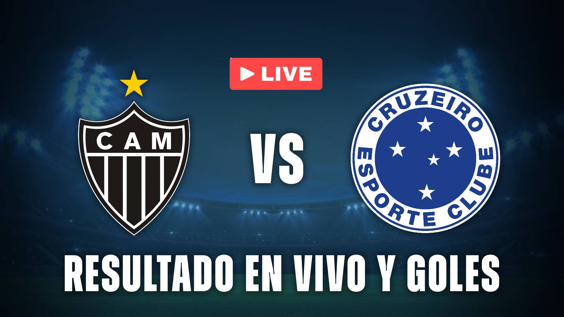 Atlético Mineiro vs Cruzeiro resultado