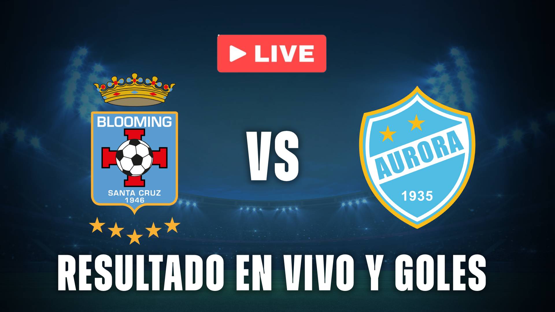 Blooming vs Aurora resultado