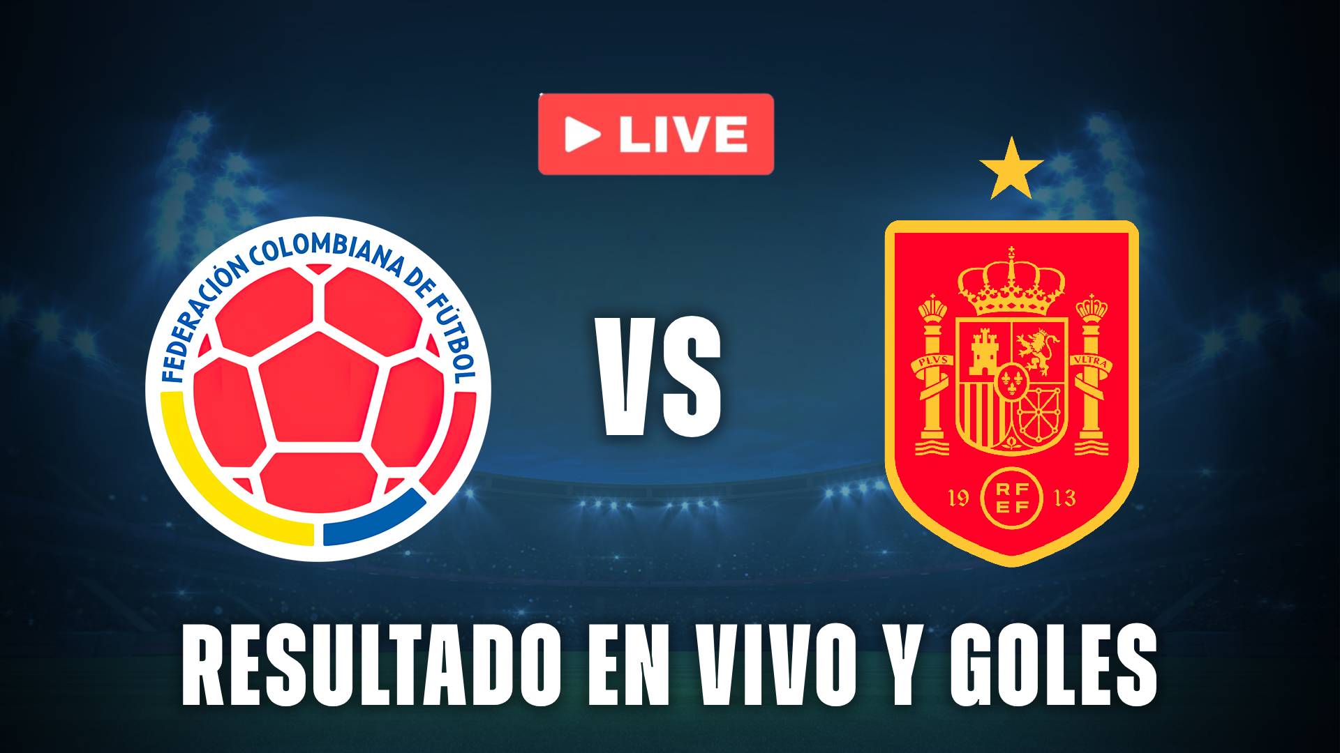 Colombia vs España Sub 17 en vivo
