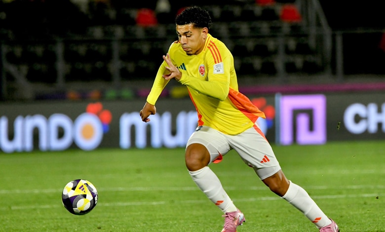 Emilio Aristizábal Argentina vs Colombia Sub 20