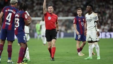 Quién es Cesar Grado: el arbitro en Real Madrid vs Barcelona. (Getty Images)