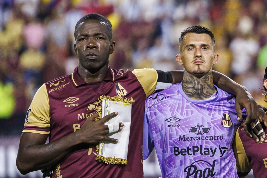 Tolima vs Santa Fe  (Photo by Mauricio Duque/Eurasia Sport Images/Getty Images)