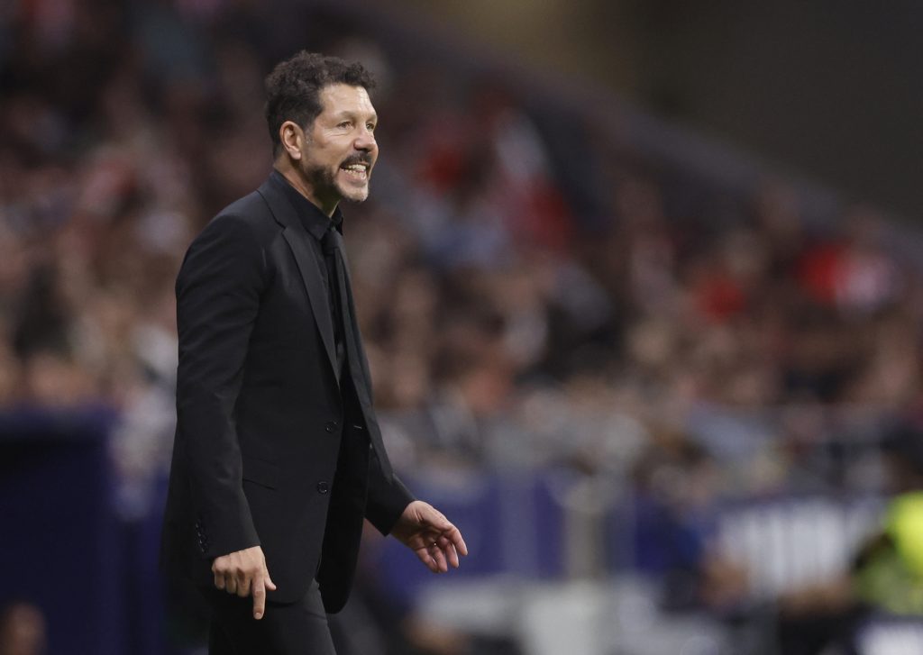 Simeone apuesta a un once sin Alexander Sorloth. (Photo by OSCAR DEL POZO / AFP) (Photo by OSCAR DEL POZO/AFP via Getty Images)