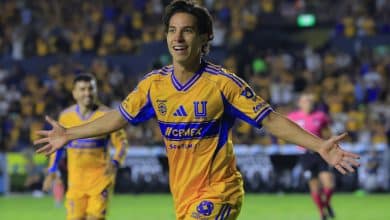 Cuantos goles lleva Diego Laínez esta temporada 2025/26. (Getty Images)