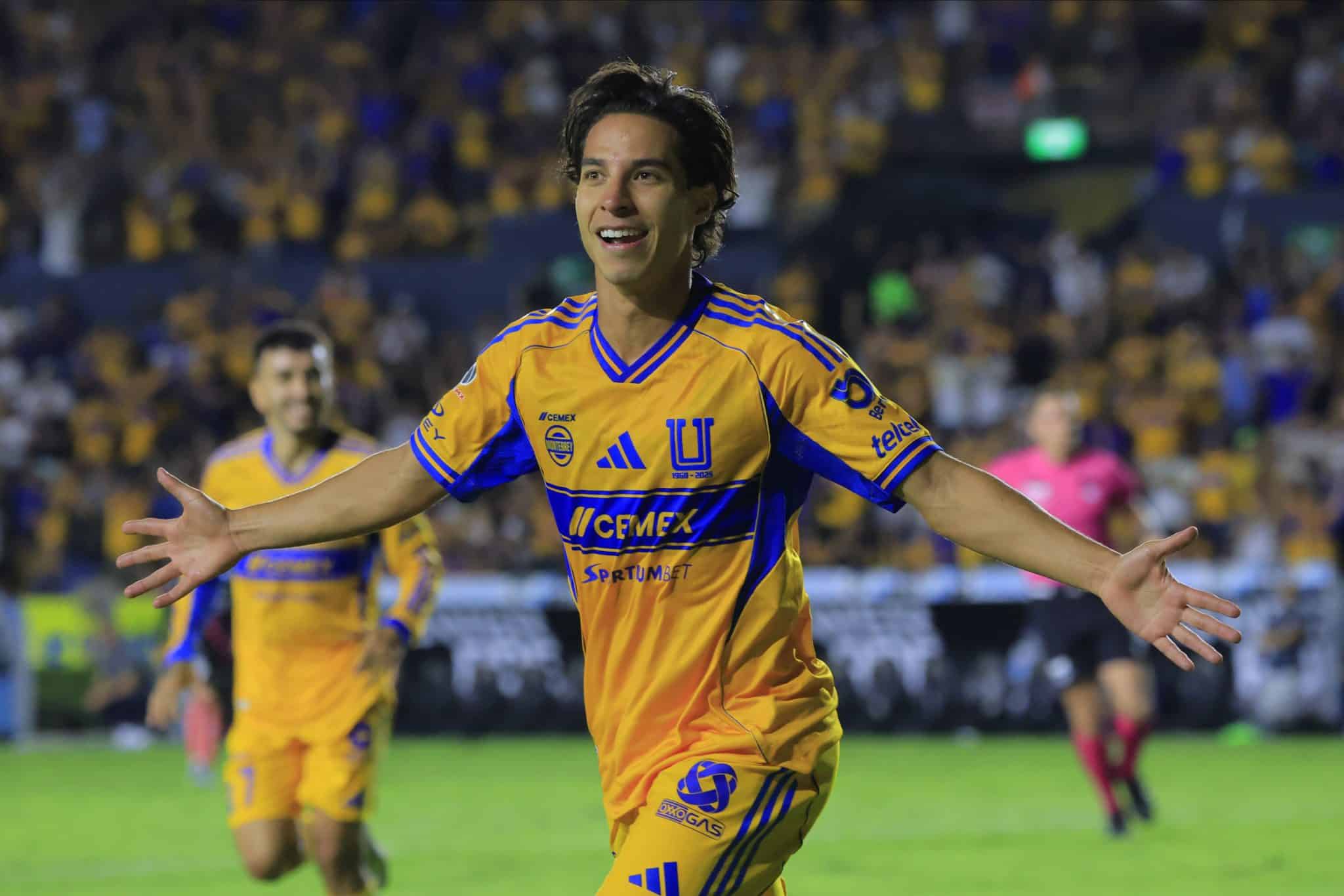 Cuantos goles lleva Diego Laínez esta temporada 2025/26. (Getty Images)