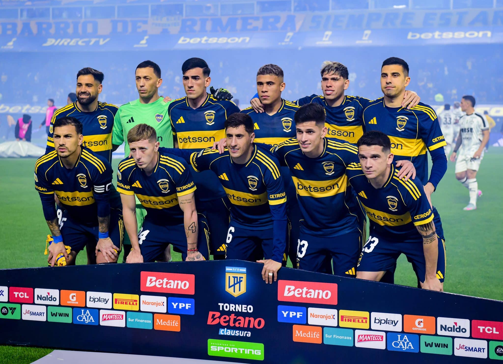 Boca Jrs hoy posiciones Tabla Anual