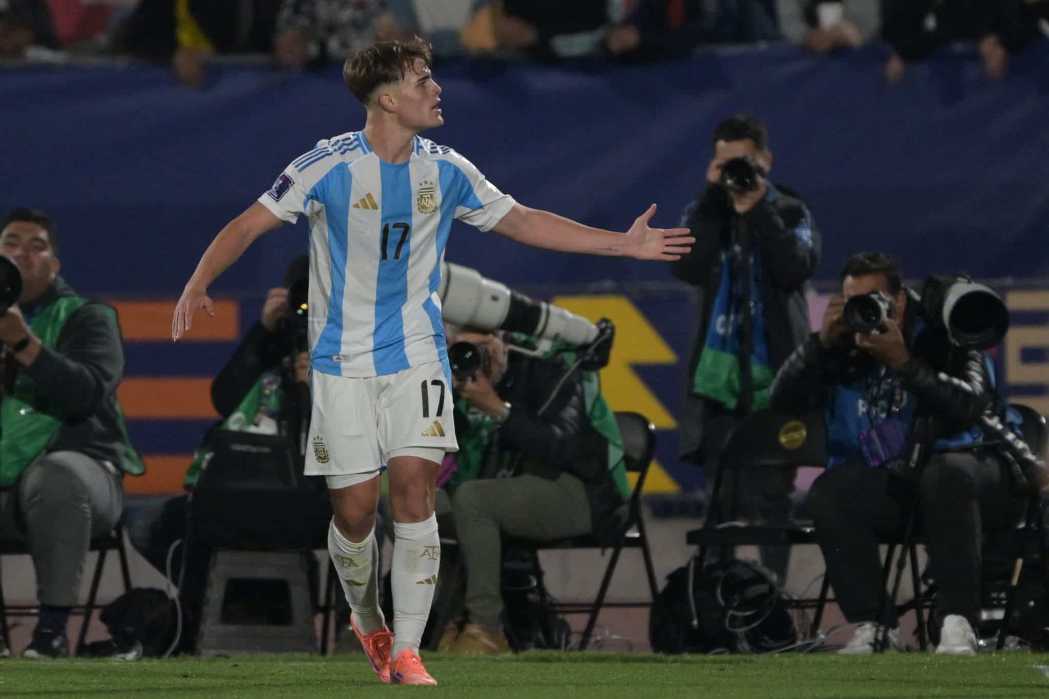 Gol de Argentina vs Colombia: ¿Quién es Mateo Silvetti, el autor del grito? (Getty Images)