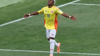 Así fue el gol de Oscar Perea para Colombia vs Francia Sub 20. (Getty Images)