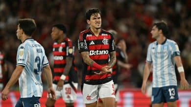 Pedro baja en Flamengo vs Racing