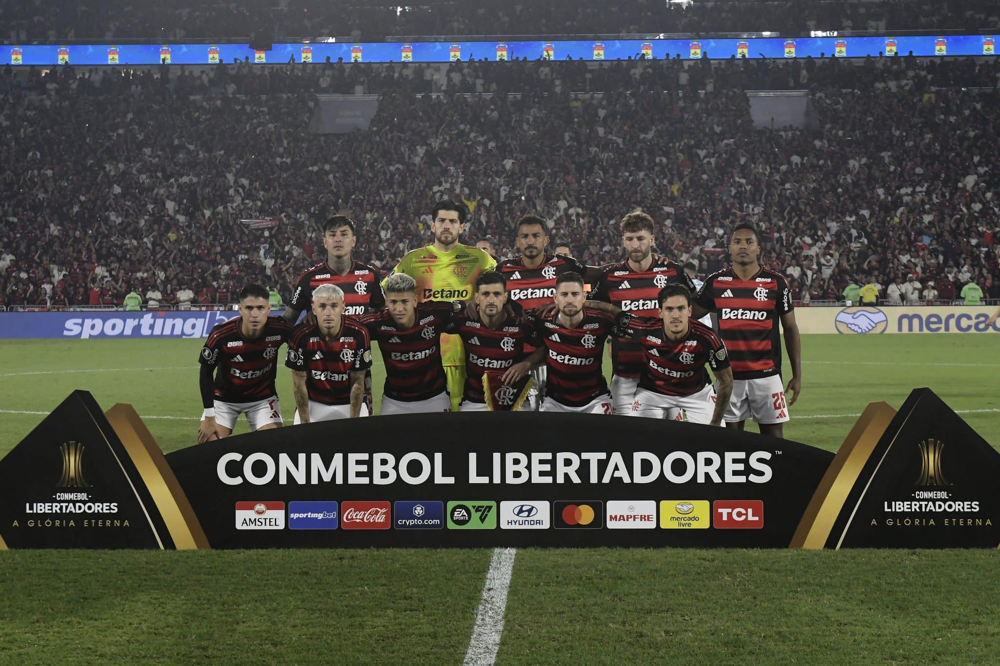 Flamengo: formación confirmada vs Palmeiras por la Copa Libertadores (Getty Images)