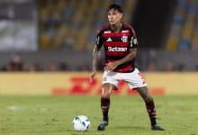 ¡Golazo del Flamengo! Erick Pulgar silencia el Barradão con el 1-0 ante Vitória (Getty Images)