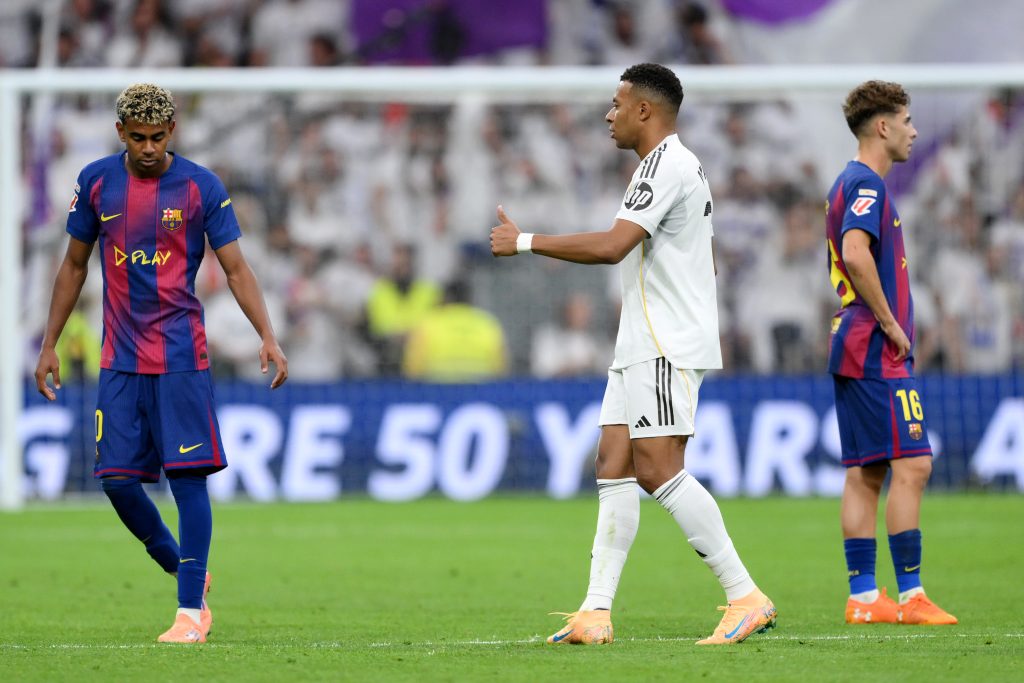 Real Madrid 2-1 Barcelona: estadísticas, remates y faltas del primer tiempo. (Getty Images)