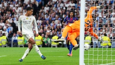 Jude Bellingham: así fue el 2-1 para el Real Madrid vs Barcelona. (Getty Images)