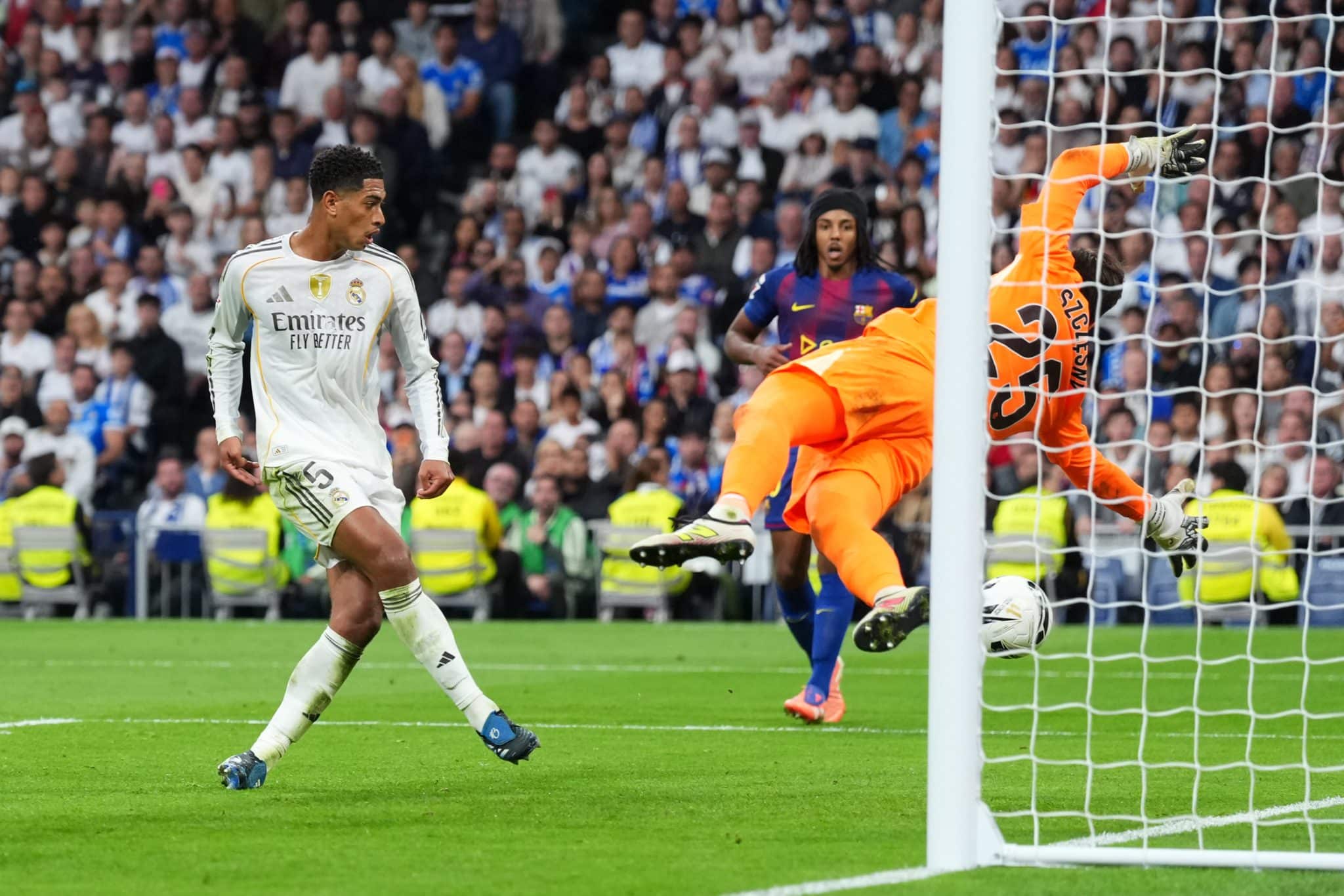 Jude Bellingham: así fue el 2-1 para el Real Madrid vs Barcelona. (Getty Images)