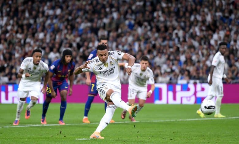 Cuánto penales ha errado Kylian Mbappé con el Real Madrid. (Getty Images)