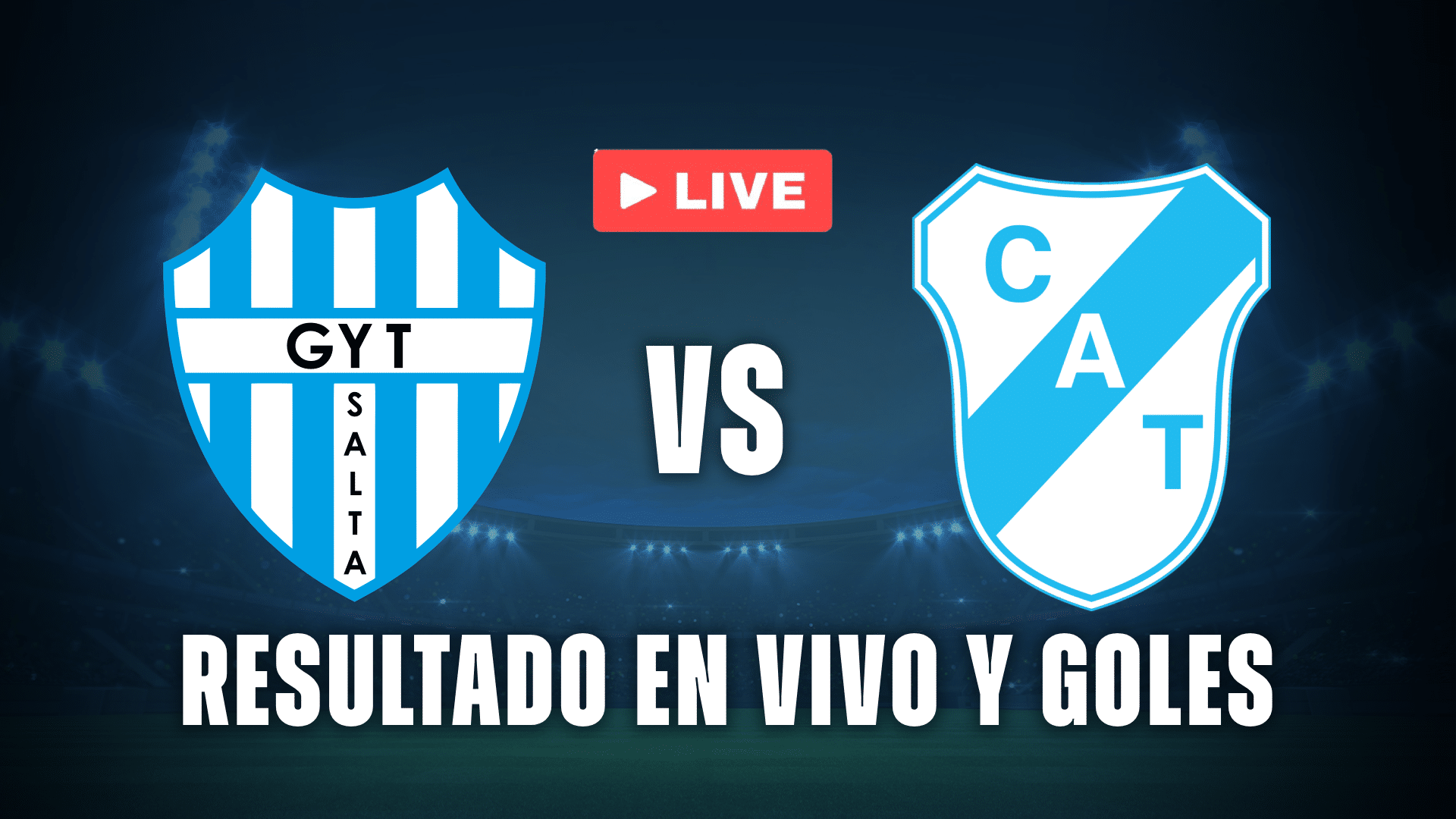 Gimnasia y Tiro vs Temperley en vivo