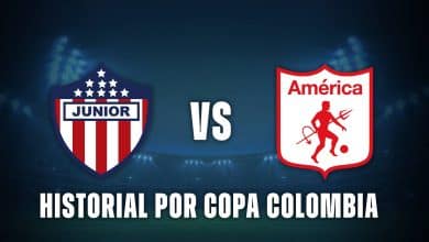 Historial por Copa Colombia Junior vs América de Cali