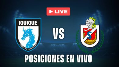 Iquique vs La Serena posiciones