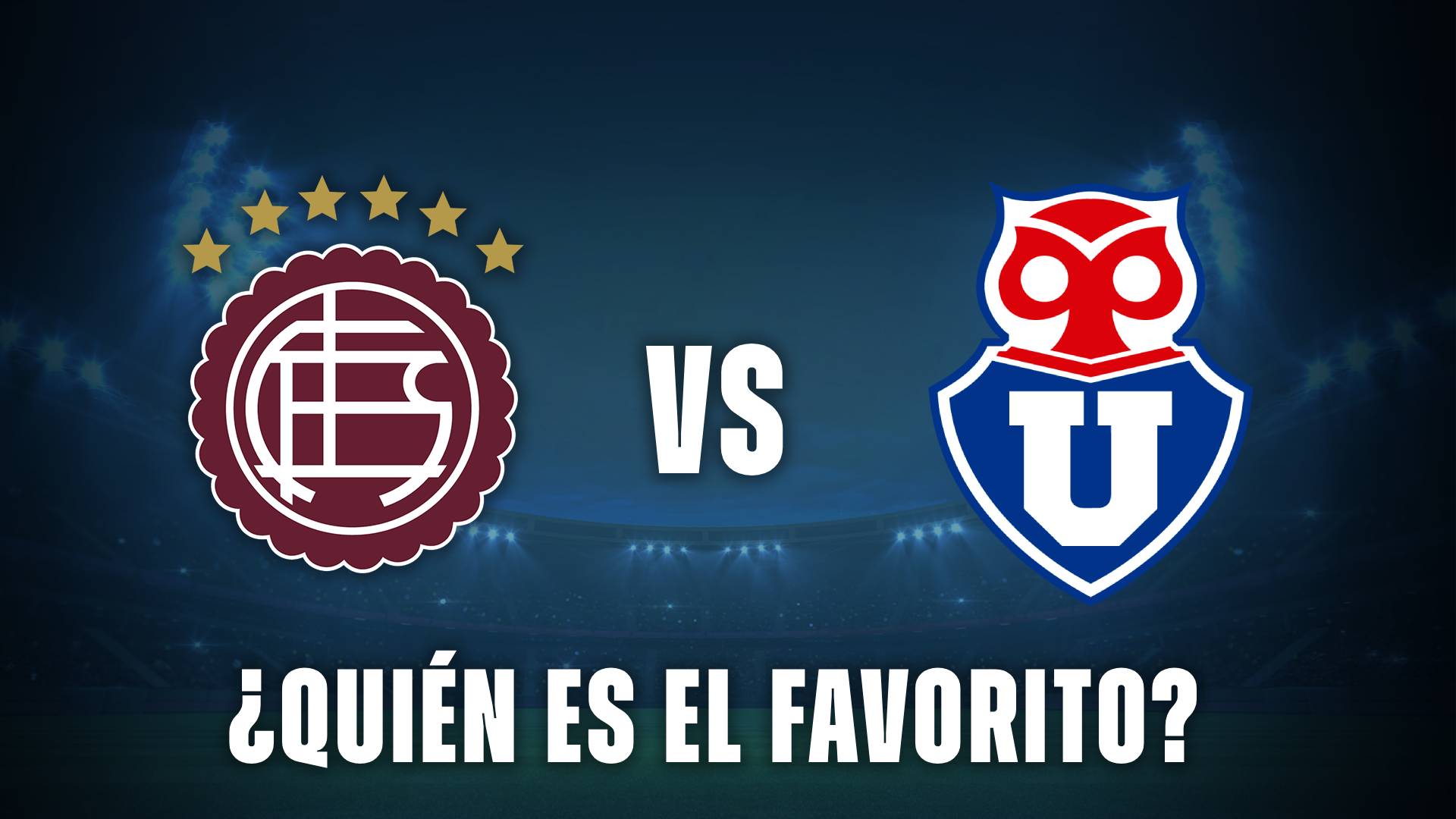 Lanús vs Universidad de Chile cuotas
