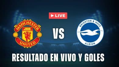 Manchester United vs Brighton resultado en vivo