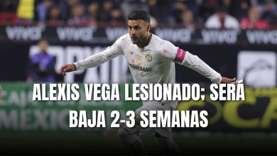 PORTADA_Alexis Vega lesionado, baja 2-3 semanas