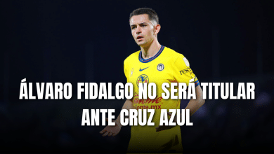 PORTADA_Álvaro Fidalgo no juega ante Cruz Azul