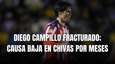 PORTADA_Diego Campillo fracturado, causa baja en Chivas por meses