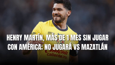 PORTADA_Henry Martín cumplirá más de 1 mes sin jugar con América