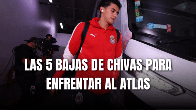 PORTADA_Las 5 bajas de Chivas para enfrentar al Atlas