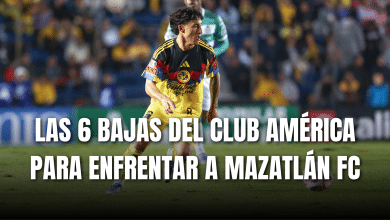 PORTADA_Las 6 bajas del Club América para enfrentar a Mazatlán FC