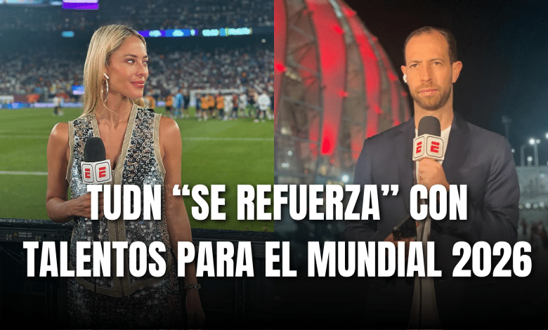 PORTADA_TUDN se refuerza con Vanessa Hupennkotten y Mauricio Ymay