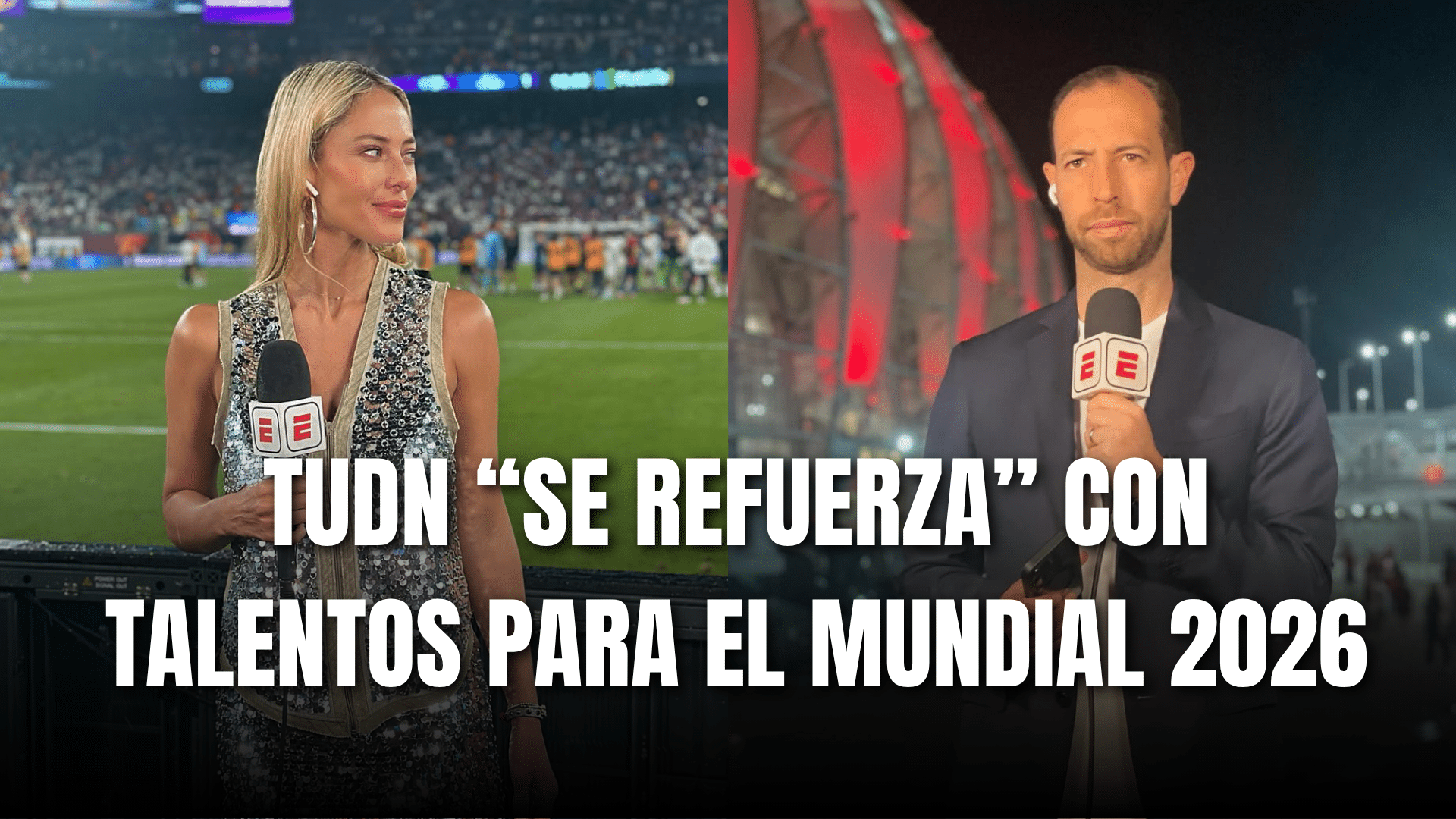 PORTADA_TUDN se refuerza con Vanessa Hupennkotten y Mauricio Ymay