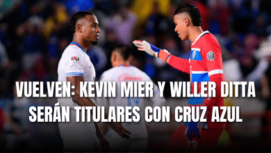 PORTADA_Vuelven Willer Ditta y Kevin Mier titulares con Cruz Azul vs Necaxa