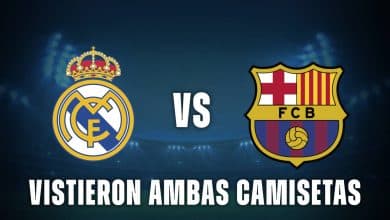 Real Madrid vs Barcelona vistieron las dos camisetas