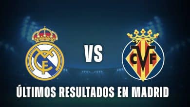Real Madrid vs Villarreal últimos resultados