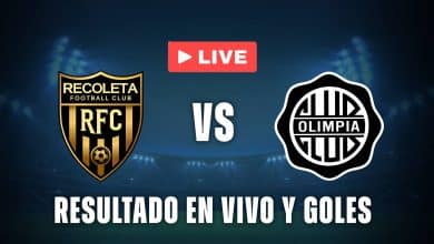 Recoleta vs Olimpia en vivo