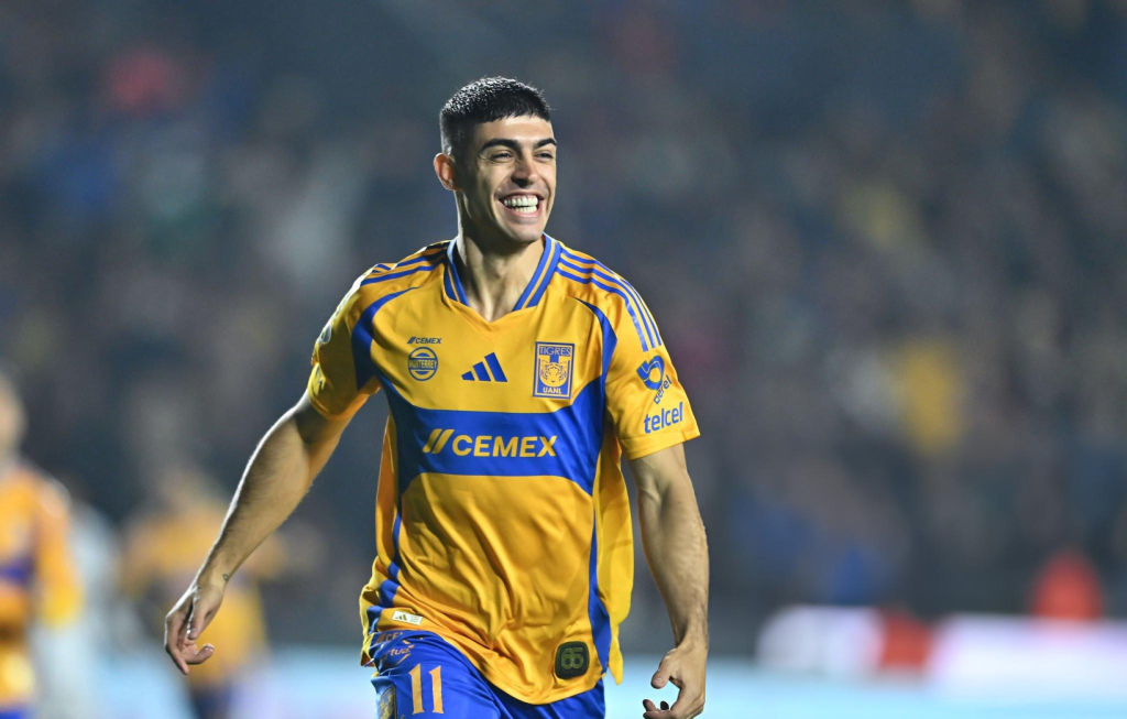 Juan Brunetta con Tigres 2025