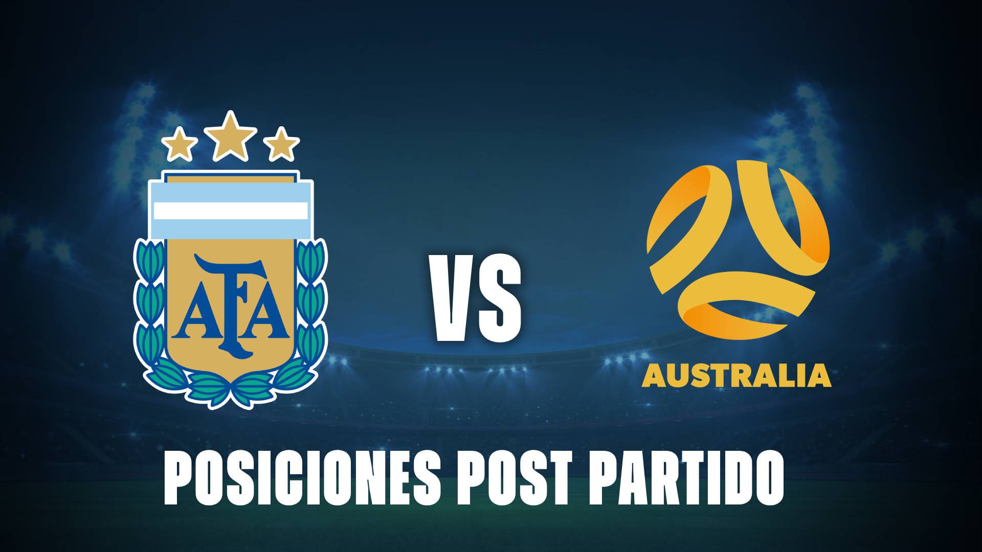 Argentina vs Australia: posiciones post partido de la Fecha 2 del Mundial Sub20